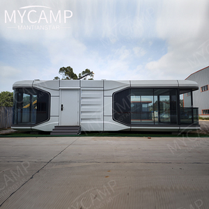 Factory Customized Space Capsule Space Pod Smart Dome Steel Prefab Container House