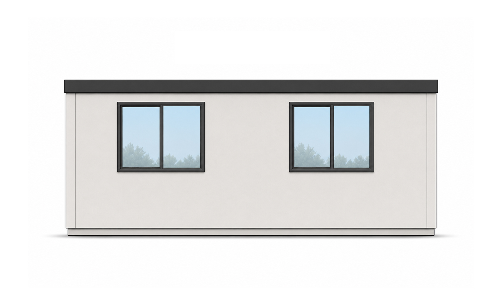 BoxHouse Duplex 2026 East Architectural Elevation