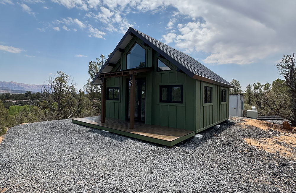 Modular units deployed in RV park and commercial resort