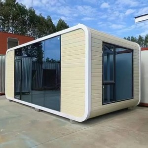 Prefab House Pod Prefabricated Capsule Hotel Room With Sleeping Apple Pod Cabin Bedroom