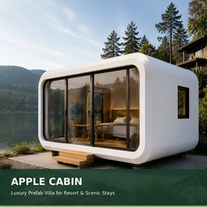 All Aluminum Apple Cabin House Luxury Prefab Villa