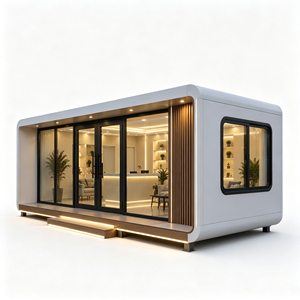 Outdoor Eco Capsule House Luxury Pod Space Capsule Hotel Capsule Room Prefab Apple Cabin Container House