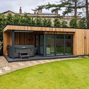 Premium Solid Wood Traditional Outdoor Sauna Cabin Room