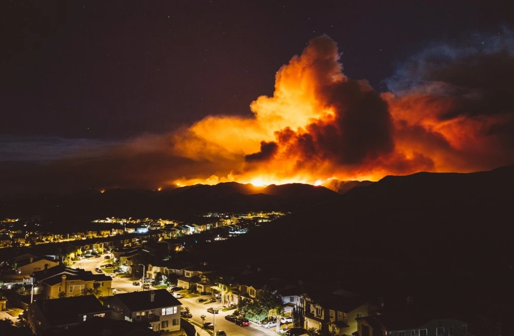 Wildfire disaster response steel modular homes