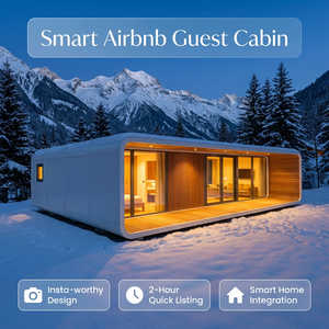 Modern Luxury Mobile Pod Tiny Home Apple Cabin
