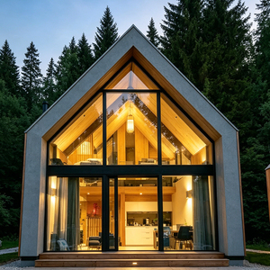 A Frame Tiny House SIP Panel Prefab Home ADU