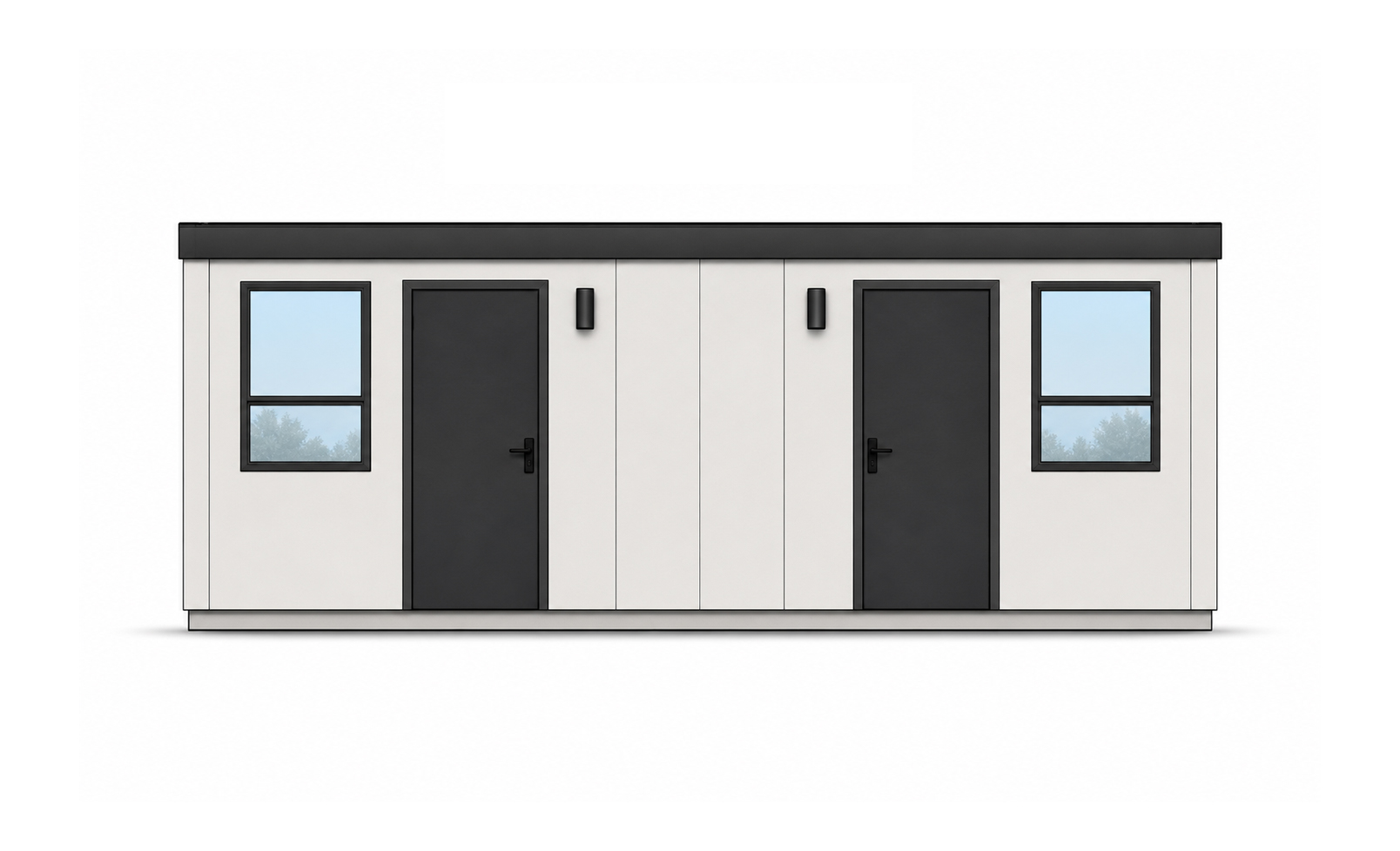 BoxHouse Duplex 2026 South Architectural Elevation