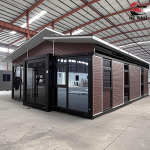 20ft 30ft 40ft Folding Expandable Waterproof Portable Mobile Fully Furnished Storage Prefab Tiny House Container Office Hotel