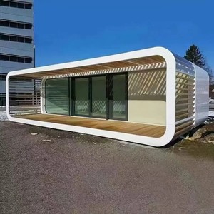 Luxury Modern Steel Apple Cabin Prefab House