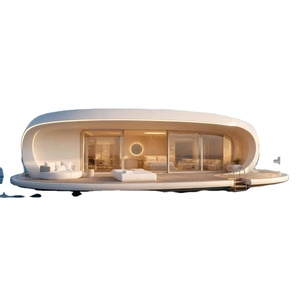 Two-story Triangular Capsule Villa