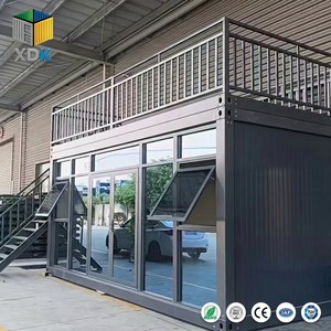 Clear Wall Glass Container House Fast Assembly Prefabricated Modular Office Portable Meeting Room Mobile Showroom Studio