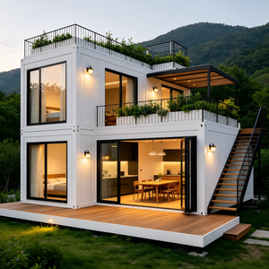 Designer 40ft Luxury Container Prefab Villa Shop