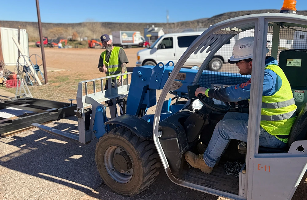 Government and agency emergency relief modular housing site