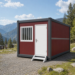40ft Modular Flat Pack Container House Temporary Building Worker Camp Solution