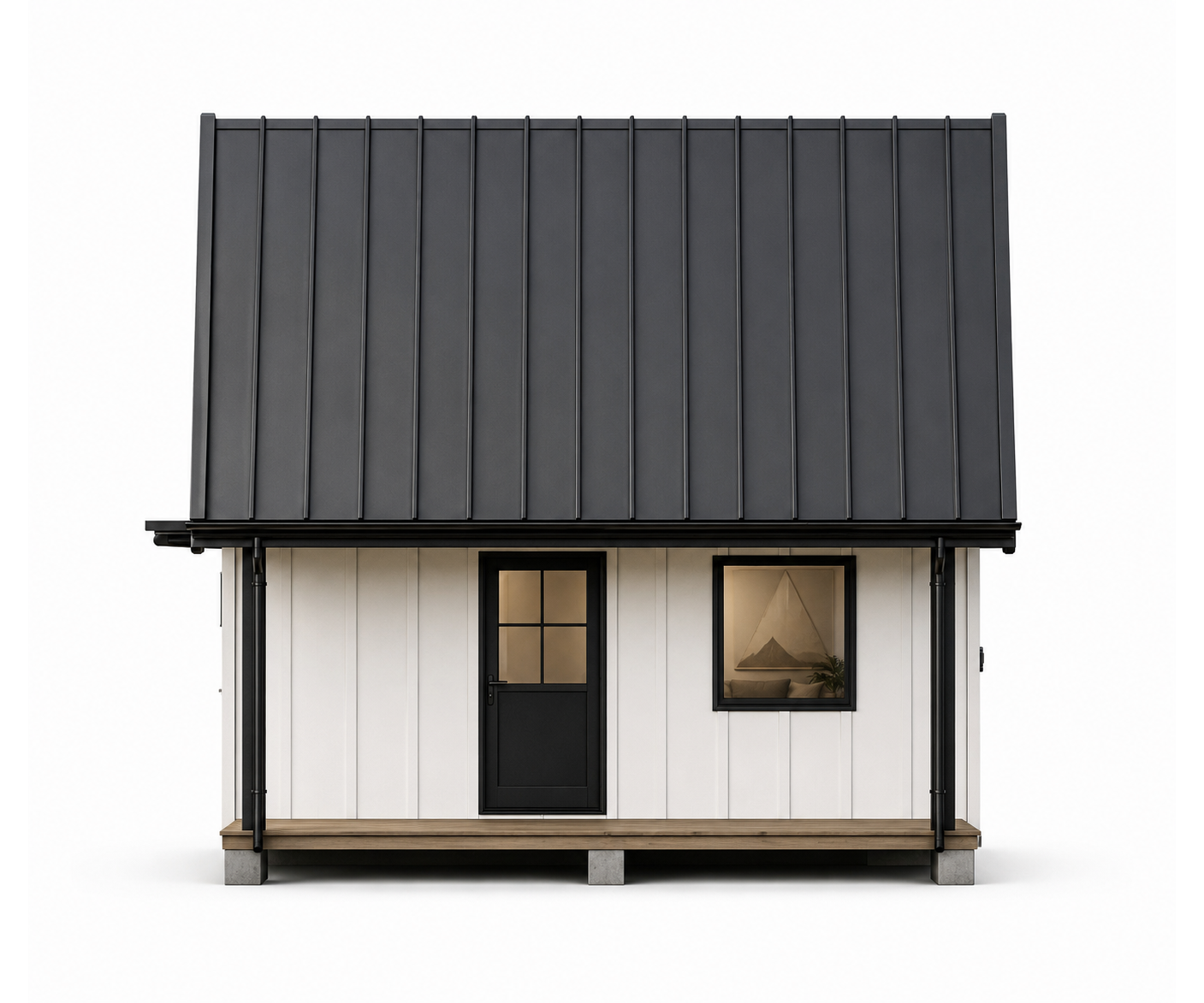 East Elevation Architectural Blueprint BoxHouse Dreamloft